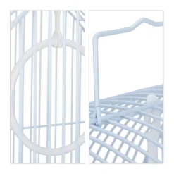 Relaxdays Vogelkäfig Mit Zubehör Blau -Garten- & Gewächshäuser Geschäft 93a8598be2851549e0af9264dd901038