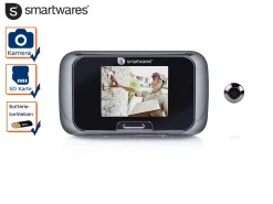Smartwares Türspion Video-Gegensprechanlage Dunkelgrau Metallic -Garten- & Gewächshäuser Geschäft 93db81d8acdc9dcf6b8deb37b1df7355
