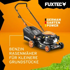 FUXTEC Benzin Rasenmäher | 3,5PS Motormäher | Benzinmäher Mit 40L Fangkorb-Volumen | 430mm | 146ccm | 25kg | Bis 400m² | FX-RM4346ECO 20 FUXTEC Benzin Rasenmäher | 3,5PS Motormäher | Benzinmäher Mit 40L Fangkorb-Volumen | 430mm | 146ccm | 25kg | Bis 400m² | FX-RM4346ECO -Garten- & Gewächshäuser Geschäft 93ed43e617a82050f21b260b75faf177