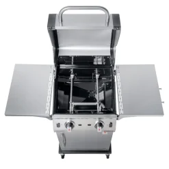 CHAR-BROIL Gasgrill Performance PRO S 2 TRU-Infrared 2-Brenner Grill Silber -Garten- & Gewächshäuser Geschäft 94541803d93a31999968ef62190d9090