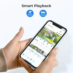 Reolink 2K PTZ Solar Überwachungskamera Aussen Akku 355°/140° Schwenkbar WLAN Kamera Outdoor Mit 2,4/5GHz WiFi, Personen-/Fahrzeugerkennung, PIR-Sensor, 2-Wege-Audio, Argus PT-2K+ Solarpanel -Garten- & Gewächshäuser Geschäft 947e0f1e5e0ee2d0992dbb69bdfc4d55 1