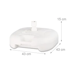 Relaxdays Sonnenschirmständer Kunststoff -Garten- & Gewächshäuser Geschäft 94998b9310a3d9ea4b0c85daa0042afb