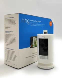 Ring Stick Up Cam Plug In Sicherheitskamera Überwachungskamera Weiß -Garten- & Gewächshäuser Geschäft 950a8f68a1f5626bd4578b2176953ef6