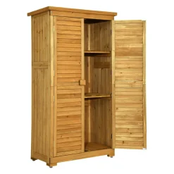 MCombo Gartenschrank Gerätehaus Geräteschuppen Garten Schuppen Schrank Holz 0870 -Garten- & Gewächshäuser Geschäft 950e186cd901f14eed1e6f832d8d4aad