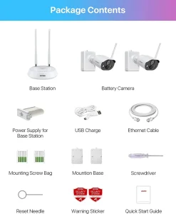 ZOSI 2X 2K Kabellos Außen Akku Überwachungskamera Mit 32GB Basisstation, 2er Batteriekamera Set, Zwei-Wege-Audio, Spotlight Alarm 17 ZOSI 2X 2K Kabellos Außen Akku Überwachungskamera Mit 32GB Basisstation, 2er Batteriekamera Set, Zwei-Wege-Audio, Spotlight Alarm -Garten- & Gewächshäuser Geschäft 951c2a6cbb13efacd0702eef044125bf