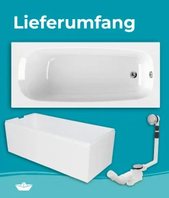 Calmwaters® Badewanne Komplettset 170x75 Cm Original, EU, 3in1 Acryl-Badewanne Mit Wannenträger & Ablaufgarnitur, Körperformbadewanne, Rechteckbadewanne 170 X 75, 200 L, Weiß, 99000088 19 Calmwaters® Badewanne Komplettset 170x75 Cm Original, EU, 3in1 Acryl-Badewanne Mit Wannenträger & Ablaufgarnitur, Körperformbadewanne, Rechteckbadewanne 170 X 75, 200 L, Weiß, 99000088 -Garten- & Gewächshäuser Geschäft 9551ecedac76df57e07e538633269d89