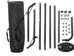 VITA5 Hängemattengestell Outdoor - Hängemattengestell Für Hängematten - Stabiles Stahl Hängematte Mit Gestell Klappbar - Tragbarer Ständer Für Hängematte (Mit Getränkehalter) -Garten- & Gewächshäuser Geschäft 958d86e85b2cd2fa939ebaf84b4c89bb