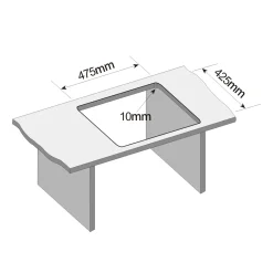 CECIPA 201 Edelstahl PVD Nano Spüle, Küchenspüle Spülbecken Einbauspüle, Mit Ablaufgarnitur, 50x45cm, Anthrazit -Garten- & Gewächshäuser Geschäft 95fe57d45136592cea7f0675ac5676ff 3