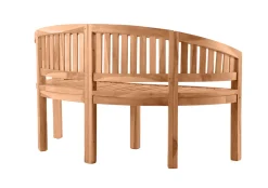 Möbilia Gartenbank 150 Cm | Bananenbank 3-Sitzer Aus Teak Holz | B 150 X T 61 X H 87 Cm | Natur | 11020015 | Serie GARTEN 7 Möbilia Gartenbank 150 Cm | Bananenbank 3-Sitzer Aus Teak Holz | B 150 X T 61 X H 87 Cm | Natur | 11020015 | Serie GARTEN -Garten- & Gewächshäuser Geschäft 96413bec620f267d370c4eb4d68ce97c