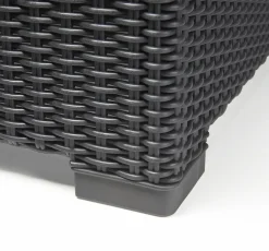 ALLIBERT By KETER Keter Allibert Gartenhocker California Grau -Garten- & Gewächshäuser Geschäft 964b063153d2c5b716b9264b9cd91472