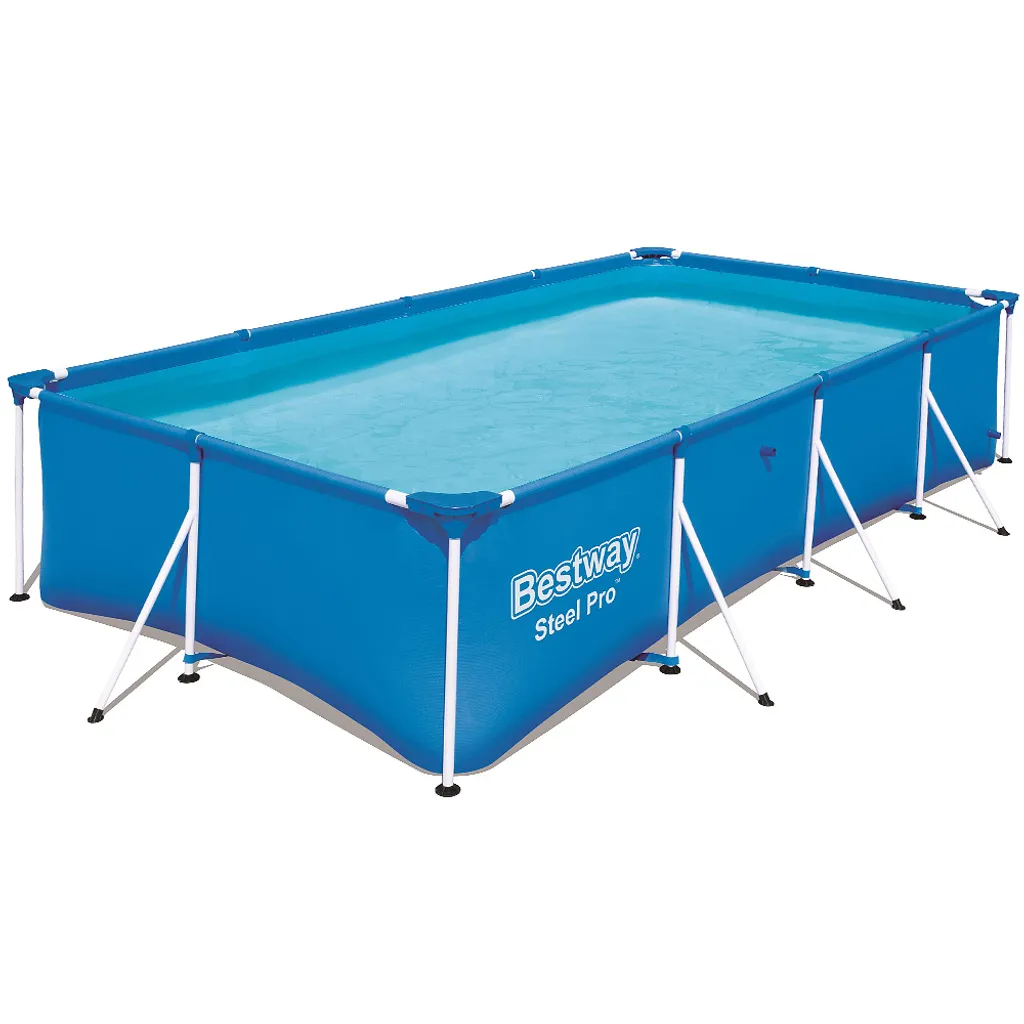 Pool / Frame Pool Bestway Steel Pro Ohne Pumpe 400x211x81cm 2 Pool / Frame Pool Bestway Steel Pro Ohne Pumpe 400x211x81cm – Bild 2