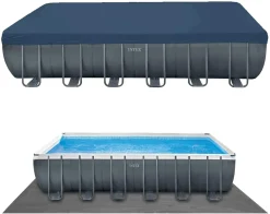 Intex Ultra XTR Frame Pool 732 X 366 X 132 Cm Sandfilter Leiter 26364GN -Garten- & Gewächshäuser Geschäft 96a91aa93f2b59d721f41197294c11ed