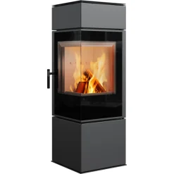 KRATKI HolzofenStahlofen Thor 8| Mit Verglasung | Erfüllt Die Norme BImSchV Stufe 2, 15a