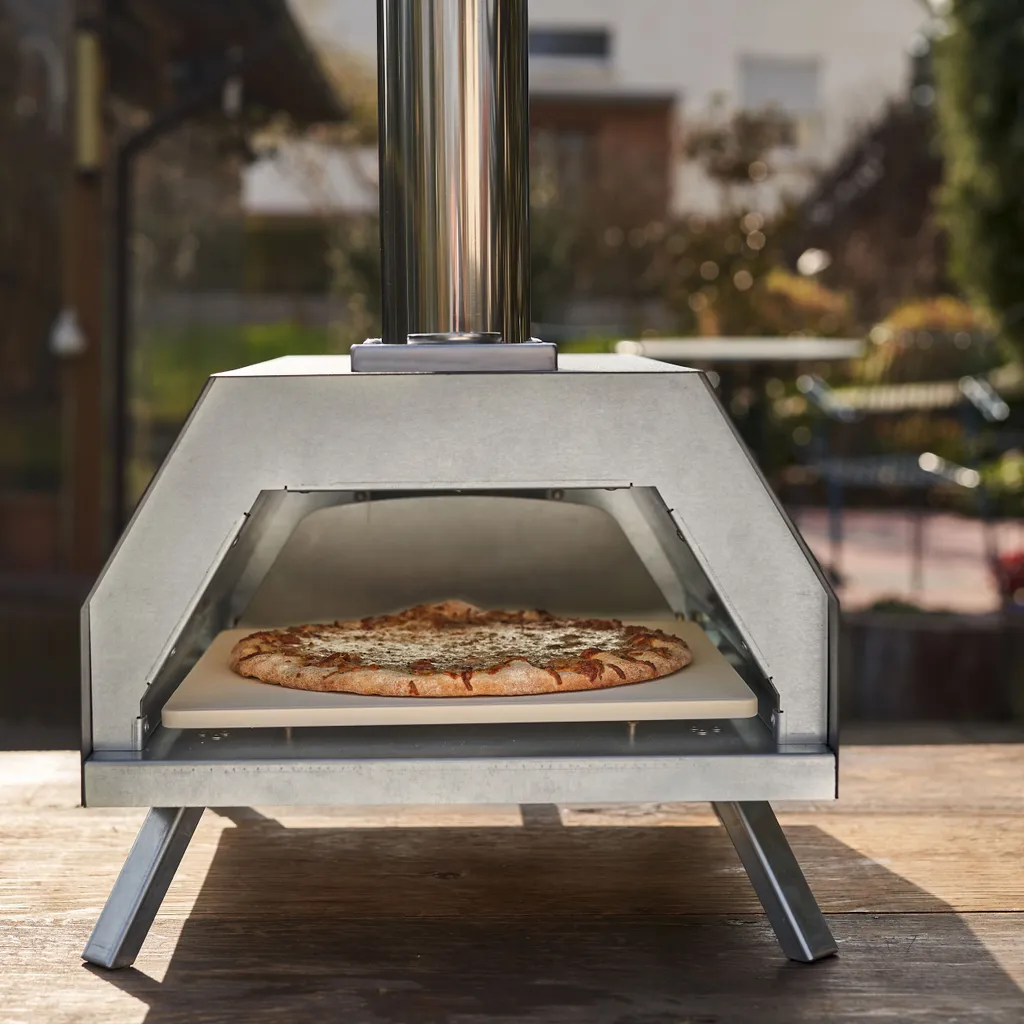 NEUSTEIN Outdoor Pizzaofen XQ3000 Mit Pizzastein, Schutzhülle, Pizzaschieber, Holzofen 7 NEUSTEIN Outdoor Pizzaofen XQ3000 Mit Pizzastein, Schutzhülle, Pizzaschieber, Holzofen – Bild 7