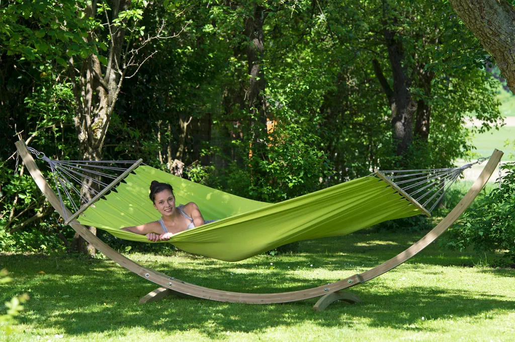 Amazonas Hängemattengestell Kronos 358 X 113 X 105 Cm; Natur, AZ-4045550 3 Amazonas Hängemattengestell Kronos 358 X 113 X 105 Cm; Natur, AZ-4045550 – Bild 3