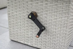 Merxx Tisch "Chicago" 120 X 60 Cm - Stahlgestell Mit Kunststoffgeflecht Grau -Garten- & Gewächshäuser Geschäft 96f3ba4773288a385b697afd6c5e9a79