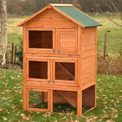 Nanook Kleintierstall Bounty Natur 160 X 87 X 106 Cm