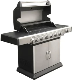 El Fuego Gasgrill / Grillwagen Deluxe 6+1 Brenner Grillfläche 80x41cm -Garten- & Gewächshäuser Geschäft 97d0dfaf094057beab78f71f254da4c8