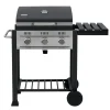 Tepro Gasgrillwagen Toronto Mit Drei Edelstahl-Brenner Und Thermometer