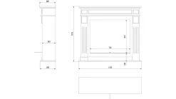Kratki Portal Bioethanolkamin NOVEMBER Weiß -Garten- & Gewächshäuser Geschäft 980c1a0fda5729a2163fce7a7a33ecce