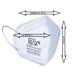 Univent Medical GmbH Atemious MAX5 Komfort Vlies FFP2 Atemschutzmaske Germany Mit Ift Rosenheim Zertifikat Lose Oder Einzeln Verpackt, Menge:30 Stck., Verpackung:lose Im Beutel 15 Univent Medical GmbH Atemious MAX5 Komfort Vlies FFP2 Atemschutzmaske Germany Mit Ift Rosenheim Zertifikat Lose Oder Einzeln Verpackt, Menge:30 Stck., Verpackung:lose Im Beutel -Garten- & Gewächshäuser Geschäft 98385227004f14ef4db5557bd0c20141