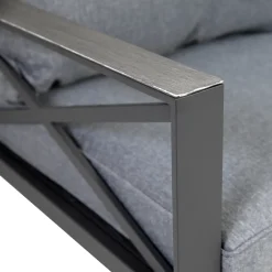 Greemotion Lounge-Set Amsterdam, Stahl, Grau -Garten- & Gewächshäuser Geschäft 986449448e5bc3001b13bccb89363a3b