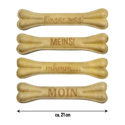 Exklusiv Bei Schecker - Kauknochen - Personalisiert - Mit Gravur - MEINS -Garten- & Gewächshäuser Geschäft 9878221258af35b80e84fccfab564468