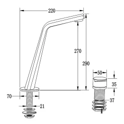 Bernstein Design Waschtischarmatur Badarmatur XELO-Flex 260 - Hoher Auslauf - Farbe Wählbar, Farbe:Schwarz Matt 23 Bernstein Design Waschtischarmatur Badarmatur XELO-Flex 260 - Hoher Auslauf - Farbe Wählbar, Farbe:Schwarz Matt -Garten- & Gewächshäuser Geschäft 988b594833df1998f500983b5d07fabd