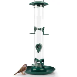 Goerges Markenwelt XL Futterteller Zum Anflugplatz Für Wildvögel (Grün/L)