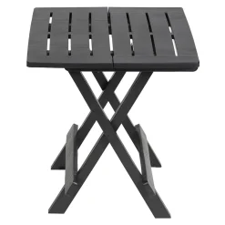 Schnäppchenriese24 Tisch Klapptisch Gartentisch Campingtisch Balkontisch Beistelltisch Kunststoff Schwarz -Garten- & Gewächshäuser Geschäft 98de29303a146bc0584ef6938b1de80f