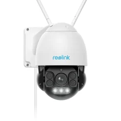 Reolink 5MP PTZ WLAN IP Überwachungskamera Außen, 5XOptischer Zoom, 60m Vollfarb-Nachtsicht, 2,4/5GHz WiFi Camera Outdoor Mit Personen-/Fahrzeugerkennung, Auto-Tracking, Cloud/SD Storage, IP66, RLC-523WA