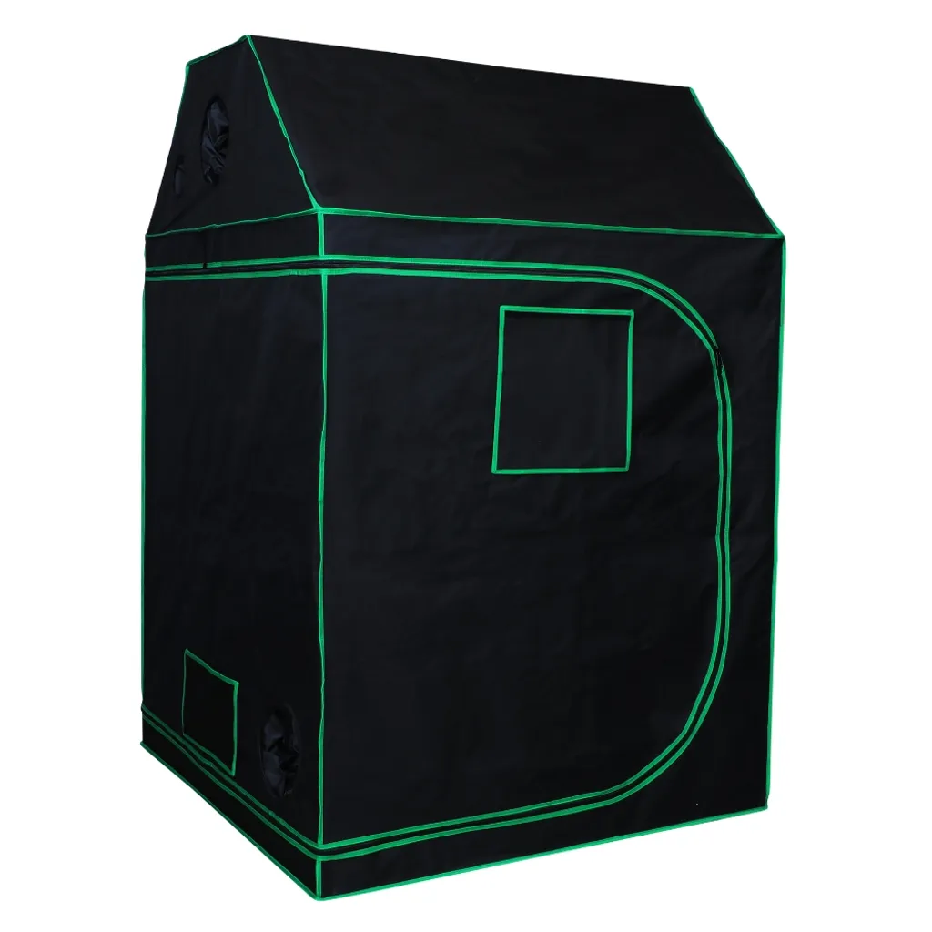 Mucola Growbox Gewächshaus Schwarz Grün Indoor Pflanzenzelt Zuchtzelt Dachschräge Zuchtschrank Grow Tent Frühbeet Zimmergewächshaus Growschrank Growroom 8 Mucola Growbox Gewächshaus Schwarz Grün Indoor Pflanzenzelt Zuchtzelt Dachschräge Zuchtschrank Grow Tent Frühbeet Zimmergewächshaus Growschrank Growroom – Bild 8