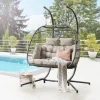 Destiny Coco Double Relax Hängesessel Polyrattan Hängekorb Hängestuhl