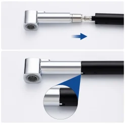 Lonheo Hochdruck Küchenarmatur Ausziehbar 360° Drehbar Wasserhahn Mischbatterie Küche Mit Quadratischem Brausekopf, Küchenwasserhahn Spültischarmatur -Garten- & Gewächshäuser Geschäft 996f8dcee5cb67f9fdadb42aa89fada9