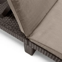 ALLIBERT By KETER Allibert Sonnenliege Daytona Sl, Rattanoptik, Kunststoff, Braun -Garten- & Gewächshäuser Geschäft 99a01eac7c3adf114200d05ccd847600