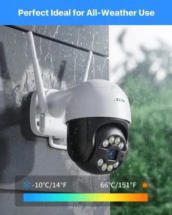 ZOSI 1080P Außen WLAN PTZ Dome Überwachungskamera, 2 Wege Audio, Personenerkennung, Spotlight Alarm, Farbnachtsicht 15 ZOSI 1080P Außen WLAN PTZ Dome Überwachungskamera, 2 Wege Audio, Personenerkennung, Spotlight Alarm, Farbnachtsicht -Garten- & Gewächshäuser Geschäft 99b5d5ba4fe2f57580bb258f110986b9