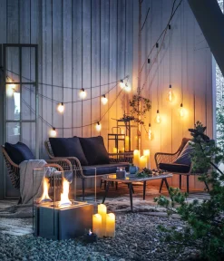 Dehner Gartenmöbel Lounge Venezia, 4-teilig, Inkl. Polster, Aluminium/Kunststoff/Glas, Schwarz/hellbraun -Garten- & Gewächshäuser Geschäft 99c173b7cf4c4ba48bbb5e4fb71286ee