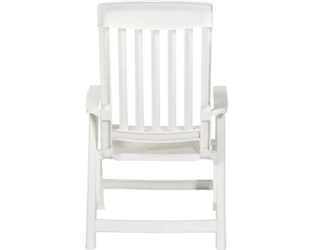 SIEGER Gartensessel Klappbar Palma Weiß Kunststoff 8 SIEGER Gartensessel Klappbar Palma Weiß Kunststoff – Bild 8