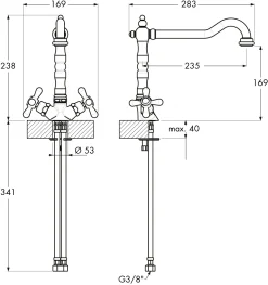 LINEA Passato 1 Altmessing / Armatur 3 LINEA Passato 1 Altmessing / Armatur -Garten- & Gewächshäuser Geschäft 9a165a047d814df9efa22d747f345154
