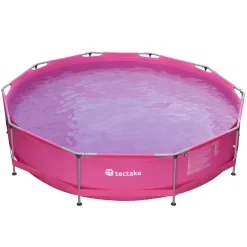 Tectake Swimming Pool Rund Mit Stahlrahmen Und Filterpumpe Ø 300 X 76 Cm - Pink -Garten- & Gewächshäuser Geschäft 9a3c928162730dc69a01cfbdc557f307