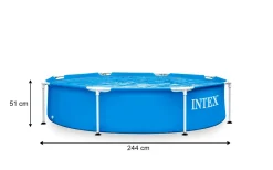 Intex 28205NP Framepool Aufstellpool 244x51cm 35 Intex 28205NP Framepool Aufstellpool 244x51cm -Garten- & Gewächshäuser Geschäft 9a3f301f5f94bbecdb773716e9ec0576