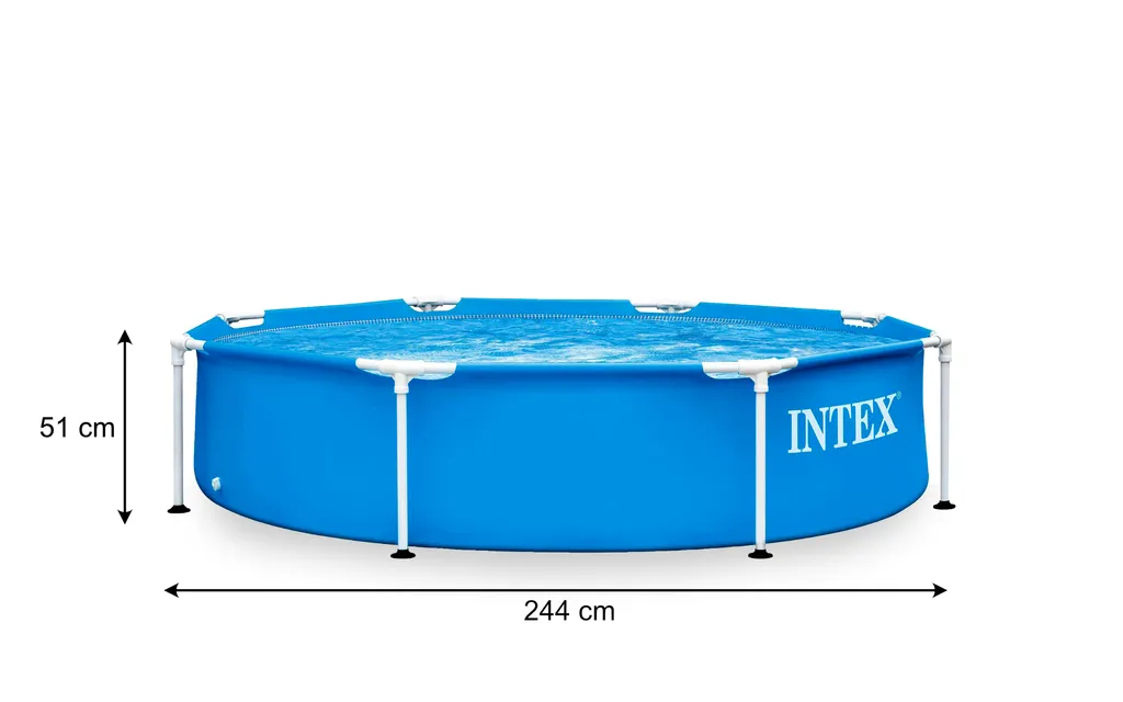 Intex 28205NP Framepool Aufstellpool 244x51cm 18 Intex 28205NP Framepool Aufstellpool 244x51cm – Bild 18
