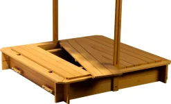 Dobar Sandkasten Mit Schwenkbarem Dach, Sitzbänke, Bodenplane, Verschließbare Sandkiste Aus Holz Für Kinder, 120 X 120 X 120 Cm, Hellbraun 13 Dobar Sandkasten Mit Schwenkbarem Dach, Sitzbänke, Bodenplane, Verschließbare Sandkiste Aus Holz Für Kinder, 120 X 120 X 120 Cm, Hellbraun -Garten- & Gewächshäuser Geschäft 9a771d4c03e30b78c15090403c9a3dbe