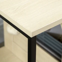 PawHut Katzenschrank Für Katzentoilette, Katzenhaus Mit Magnetischer Tür, Katzenklo, Katzenhöhle Mit Spielball, Beistelltisch, Erhöhtes Design, Eiche, 80 X 48 X 55 Cm -Garten- & Gewächshäuser Geschäft 9a77c5152954ffdb096ffd03609697f4