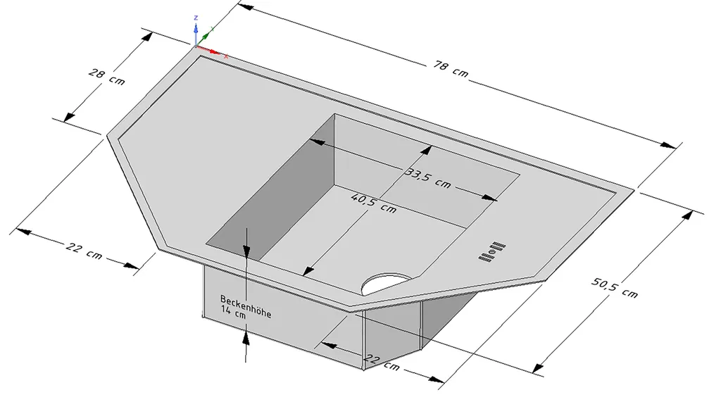 Keton Edelstahl Aufsatzspüle 100x50cm Küchenspüle Spüle Reversible+Abtropffläche 7 Keton Edelstahl Aufsatzspüle 100x50cm Küchenspüle Spüle Reversible+Abtropffläche – Bild 7