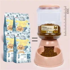 Jinaishop 2X 3.8L Automatischer Feeder Futterautomat Haustiere Automatischer Futter Tränkesatz Futterautomat Und Wasserspender Für Hunde Katzen Haustiere Tiere (grau) -Garten- & Gewächshäuser Geschäft 9acb4ab04863ba6f013b081a304abae3