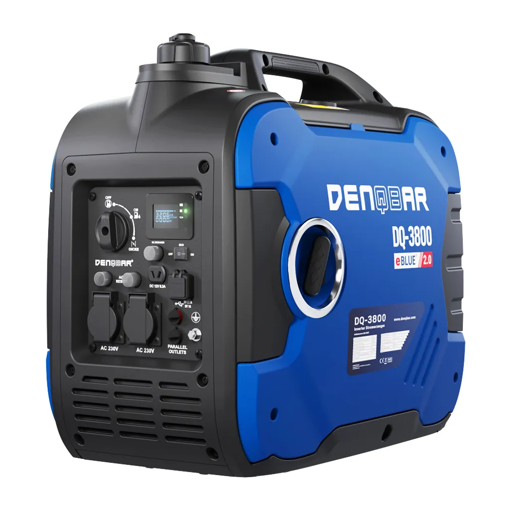 DENQBAR Inverter Stromerzeuger 3800 W Generator Notstromaggregat DQ-3800 1 DENQBAR Inverter Stromerzeuger 3800 W Generator Notstromaggregat DQ-3800