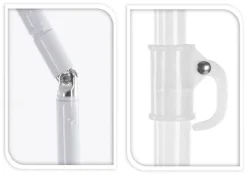 Meinposten Sonnenschirm UV Schutz 30+ Strandschirm Balkonschirm Schirm Knickbar Ø 155 Cm Türkis 6 Meinposten Sonnenschirm UV Schutz 30+ Strandschirm Balkonschirm Schirm Knickbar Ø 155 Cm Türkis -Garten- & Gewächshäuser Geschäft 9b0e865daeeac8d136a24182d7698667 1