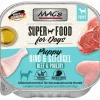 Deuba MAC's Dog ¦ Puppy ¦ Geflügel - Herz & Leber - 11 X 150g ¦ Nasses Hundefutter Für Welpen In Schälchen