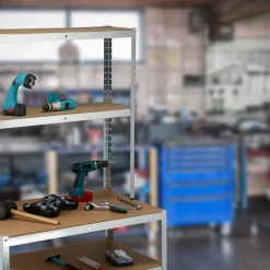 Relaxdays Schwerlastregal Mit Werkbank -Garten- & Gewächshäuser Geschäft 9b22b94d616ae46620e5ffbd17052aab